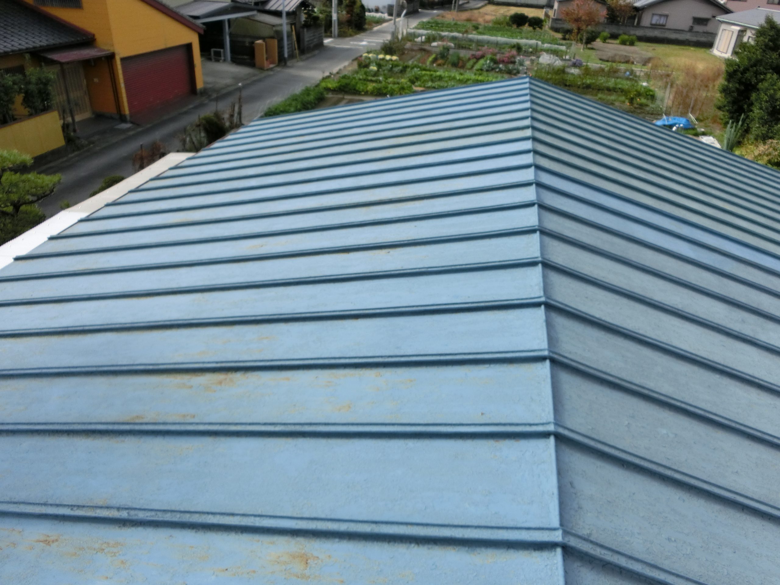 瓦棒屋根塗り替え