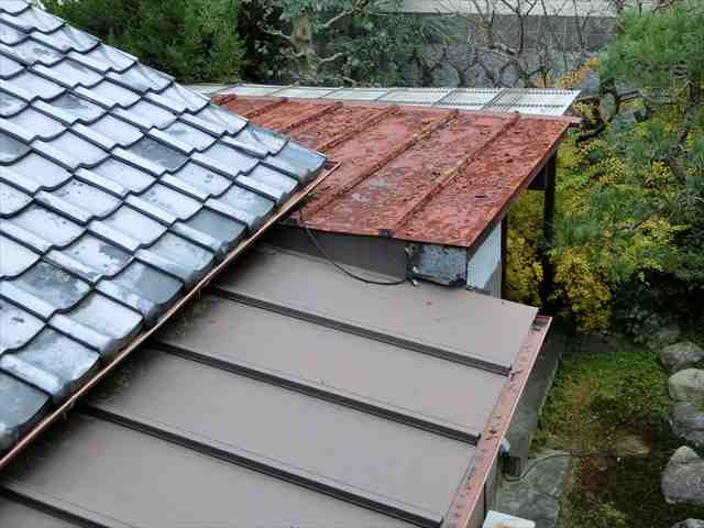 トタン屋根の劣化