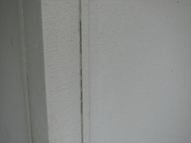 外壁の隙間
