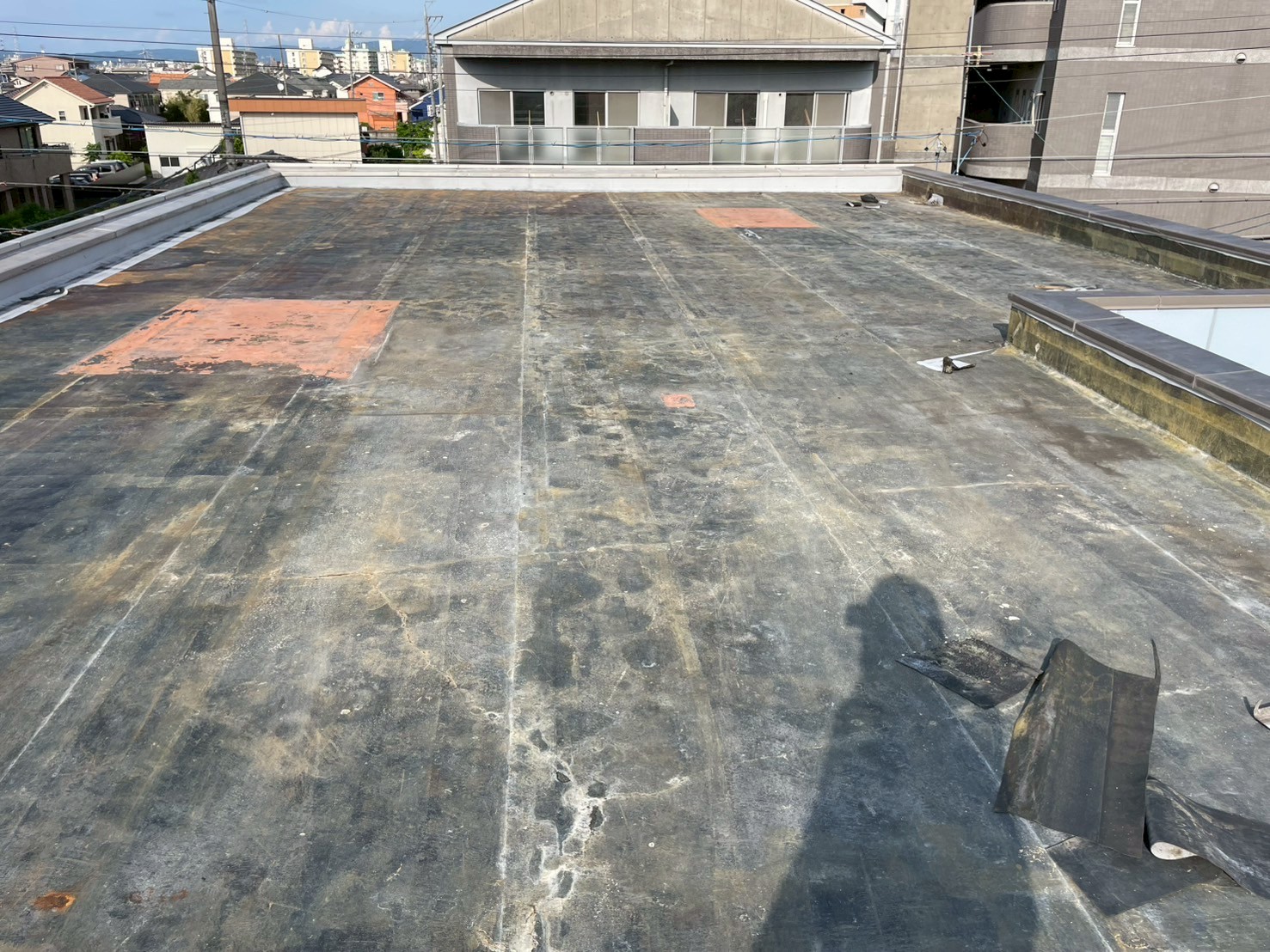 屋上防水雨漏り