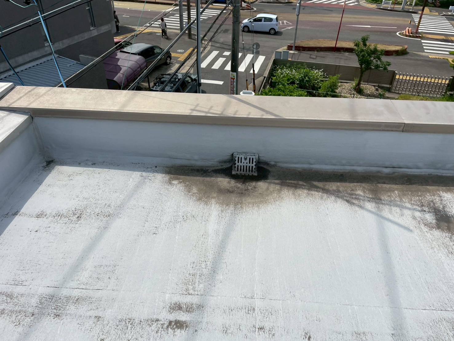 屋上防水雨漏り